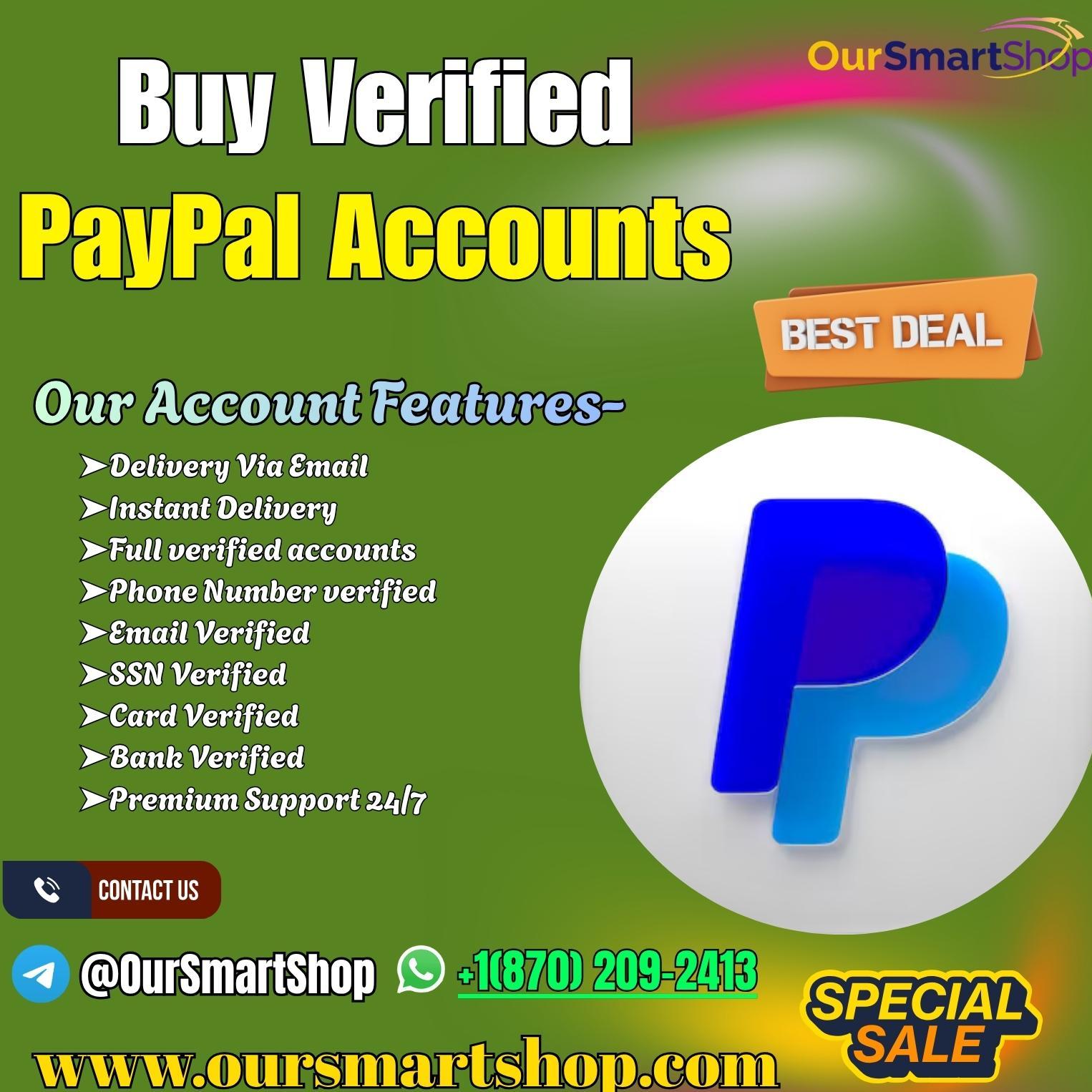 Best and Top Service To Buy Verified PayPal Accounts in Year