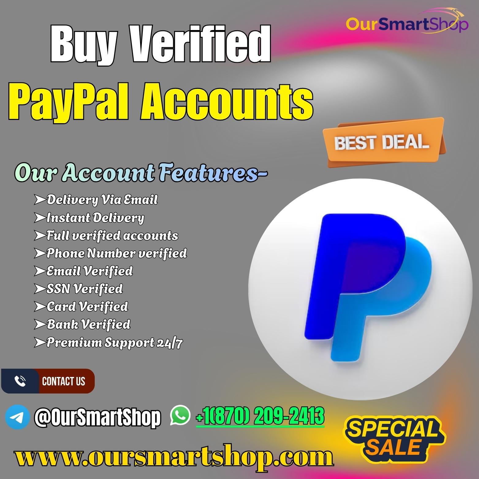 Best and Top Service To Buy Verified PayPal Accounts in Year