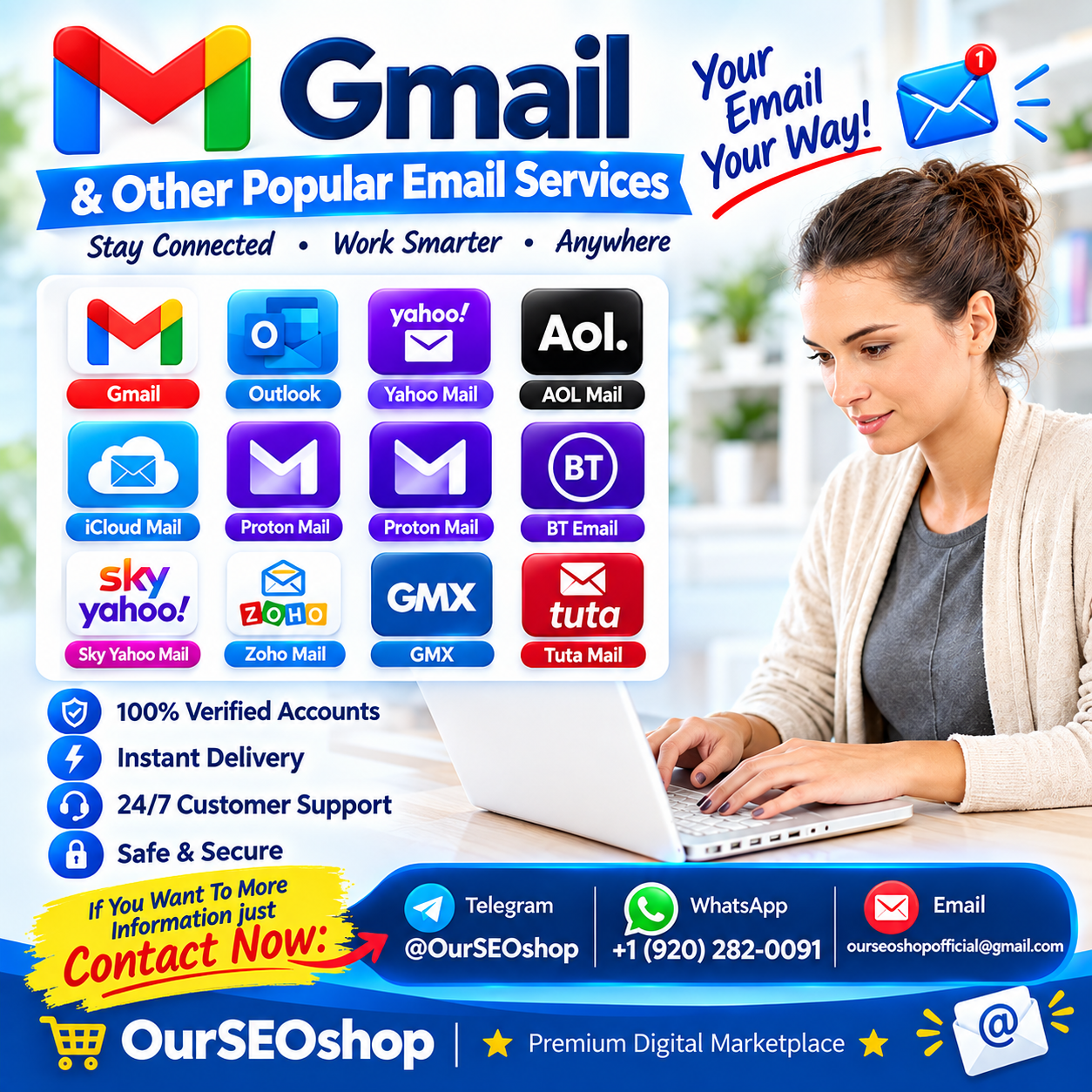 Buy Old Gmail Accounts