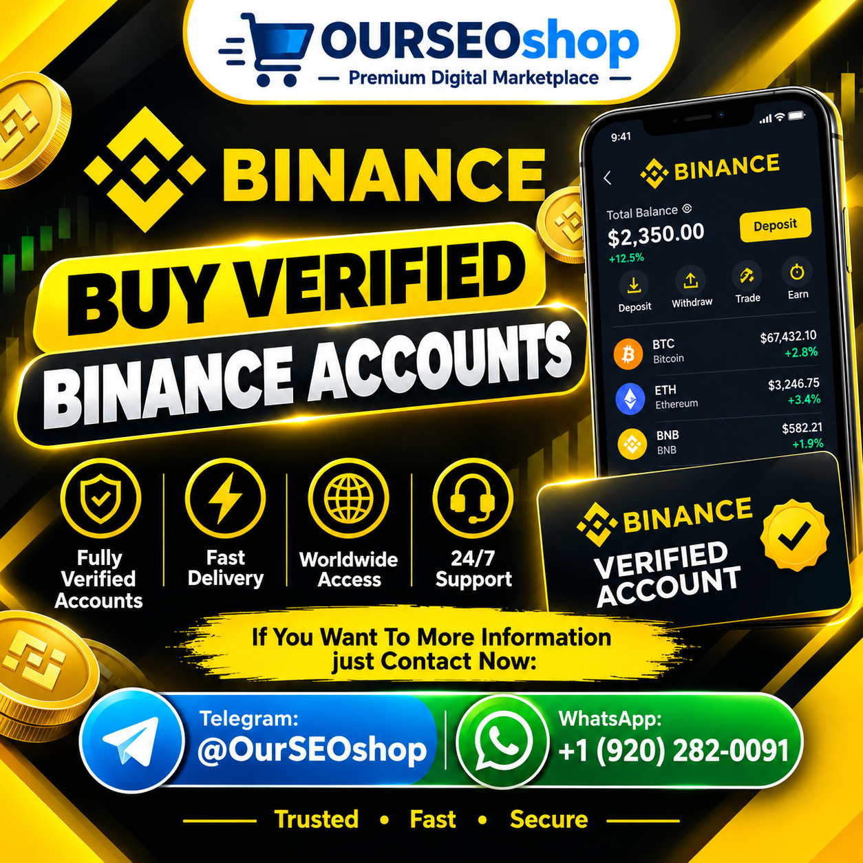 Buy Verified Binance Accounts
