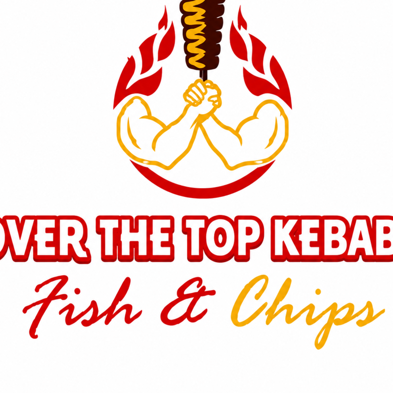 Over The Top Kebabs Fish And Chips.