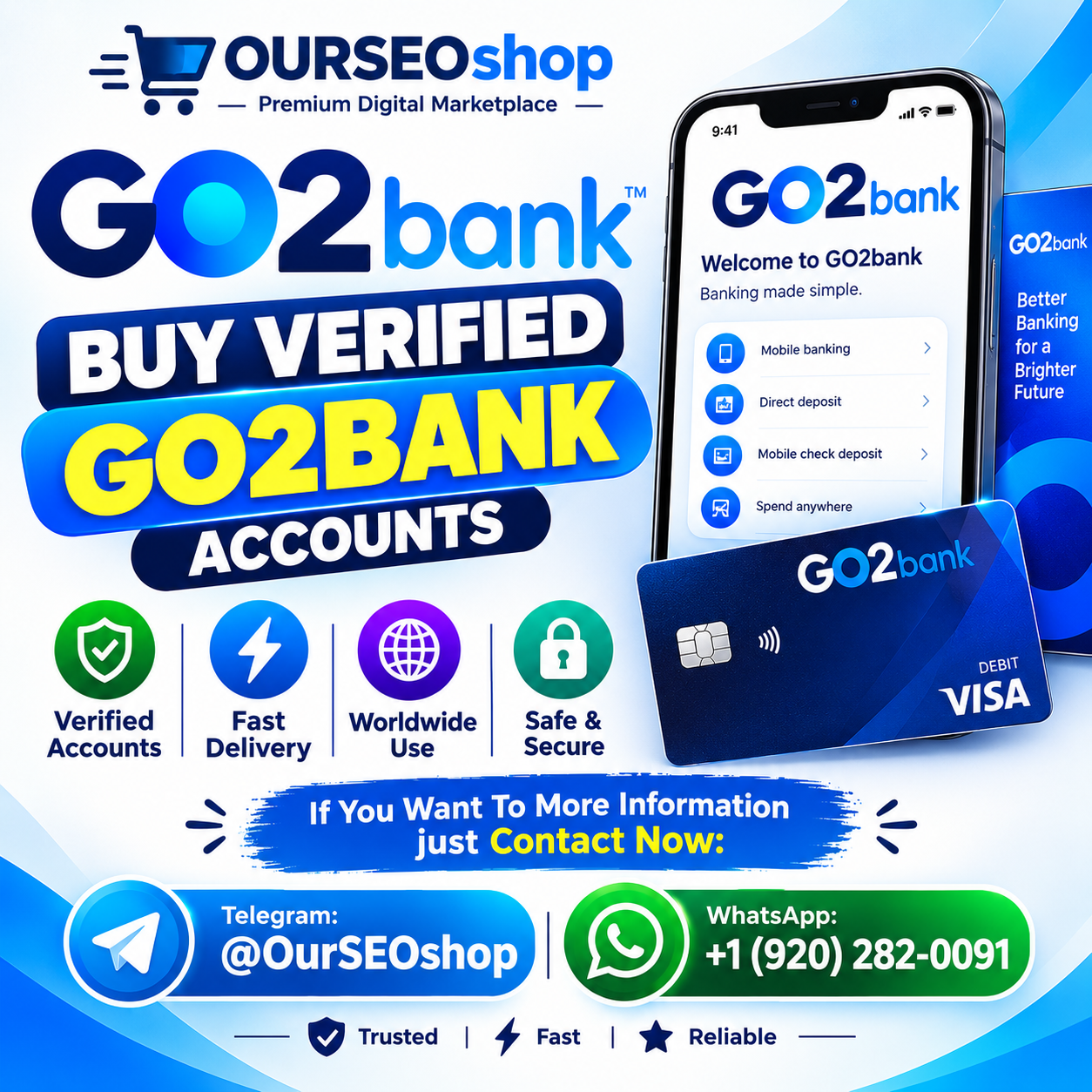 Buy Verified GO2bank Accounts